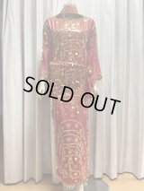 サイーディ、ガワージードレス(ヘッドベール、ヒップスカーフ付き）