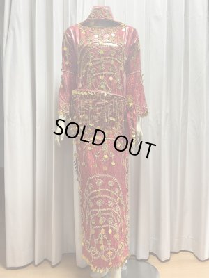 画像1: サイーディ、ガワージードレス(ヘッドベール、ヒップスカーフ付き）