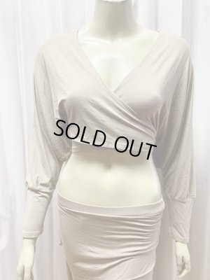 画像2: 【在庫処分SALE】ドルマンスリーブチョリ＆レギンスレッスンウェア