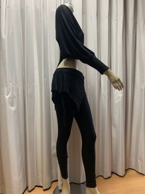 画像3: 【在庫処分SALE】 ドルマンスリーブチョリ＆レギンスレッスンウェア