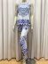 画像7: 【在庫処分SALE】オリエンタル柄レッスンウェア（タンクトップ＆レギンス）