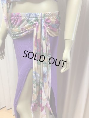 画像7: 【在庫処分SALE】フラワープリントレッスンウェア3点セット