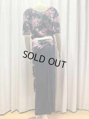 画像15: 【在庫処分SALE】フラワープリントレッスンウェア3点セット