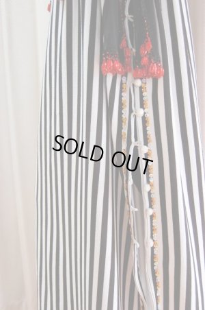 画像4: Fifi Abdoスタイル　ストライプバラディドレス(襟シャツタイプ）135ｃｍ丈