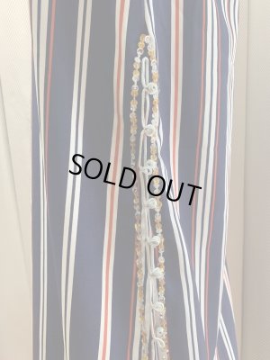 画像5: Fifi Abdoスタイル　ストライプバラディドレス(襟シャツタイプ）135ｃｍ丈