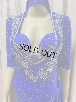 画像2: 10％OFF　ラインストーンバラディドレス（4点セット）