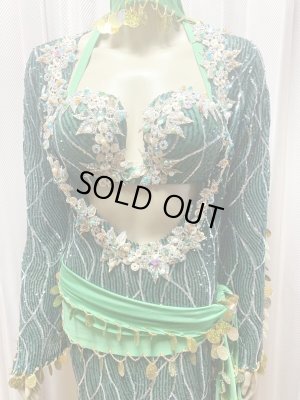 画像2: バラディ、サイーディ兼用スパンコールドレス(5点セット）