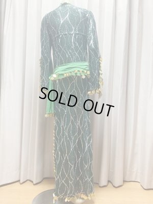 画像5: バラディ、サイーディ兼用スパンコールドレス(5点セット）