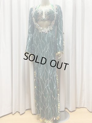 画像6: バラディ、サイーディ兼用スパンコールドレス(5点セット）