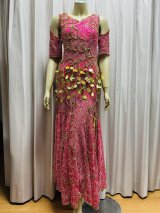 アワーレム＆バラディ お袖付きレースワンピースドレス