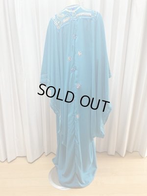 画像4: ピーコック柄ハリージドレス