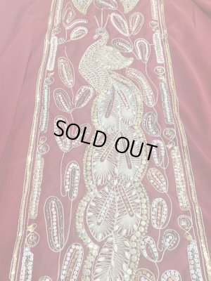 画像6: ピーコック柄ハリージドレス