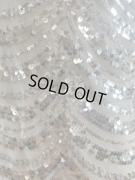 画像10: スパンコールスタンドカラーバラディドレス（5点セット） (10)