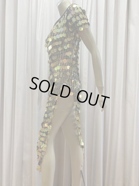 画像3: かぎ編みワンピースドレス (3)