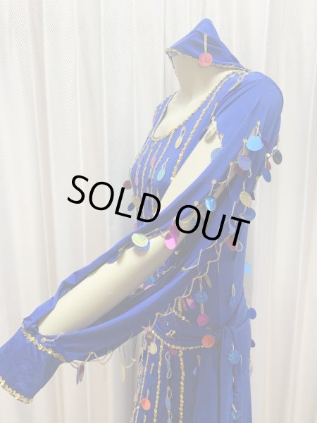 画像3: 総スパンコールガラベーヤ（アワーリム、ガワージー） (3)