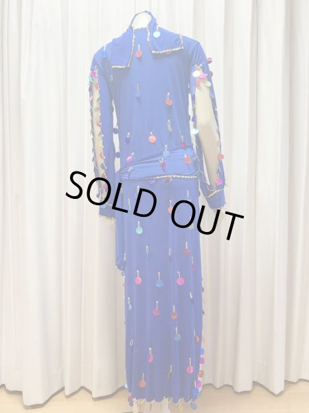 画像4: 総スパンコールガラベーヤ（アワーリム、ガワージー） (4)