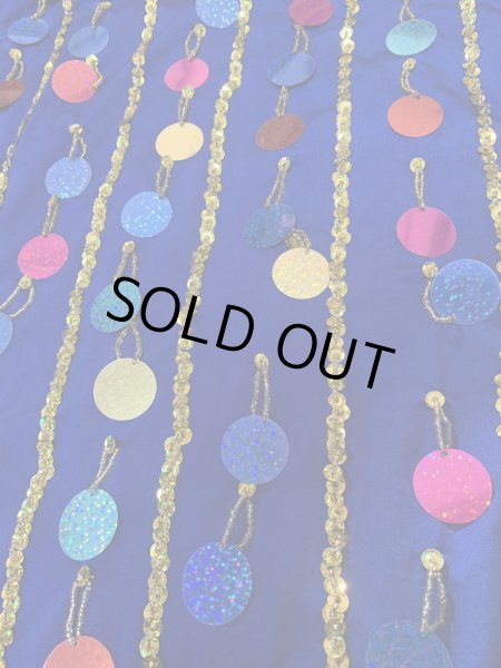 画像5: 総スパンコールガラベーヤ（アワーリム、ガワージー） (5)