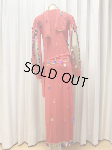 画像5: 総スパンコールガラベーヤ（アワーリム、ガワージー） (5)