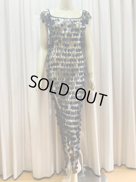 画像1: かぎ編みワンピースドレス (1)