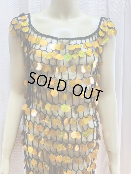 画像3: かぎ編みワンピースドレス (3)