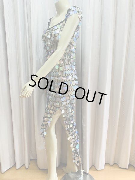 画像3: かぎ編みワンピースドレス (3)