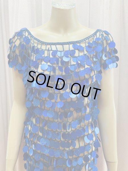 画像2: かぎ編みワンピースドレス (2)