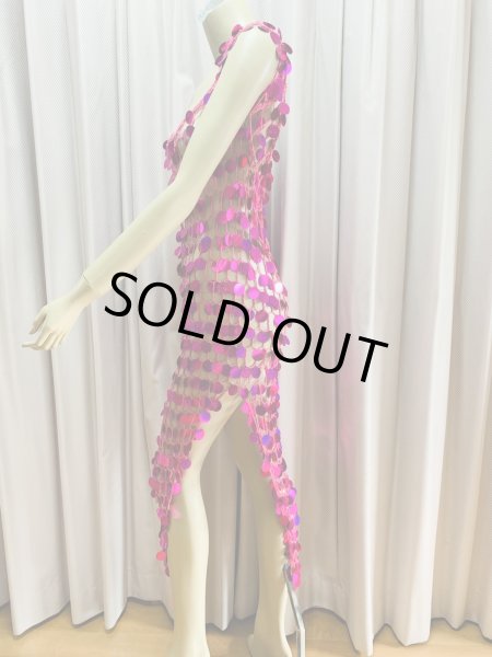 画像3: かぎ編みワンピースドレス (3)