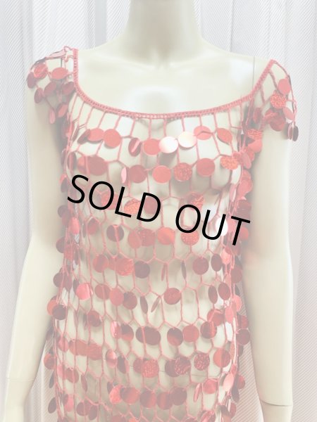 画像2: かぎ編みワンピースドレス (2)