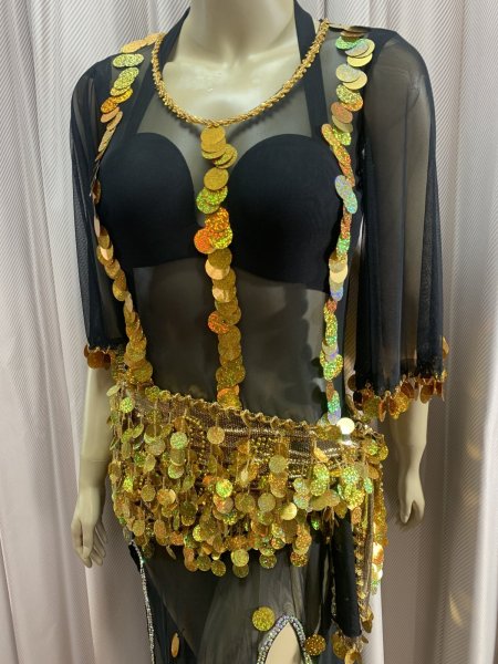 画像2: シャマダン・アワーリムワンピースドレス(5点セット） (2)