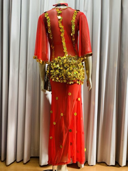 画像4: シャマダン・アワーリムワンピースドレス(5点セット） (4)