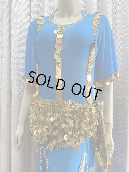 画像2: シャマダン・アワーリムワンピースドレス(5点セット） (2)