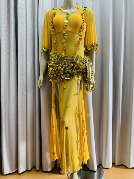 画像1: シャマダン・アワーリムワンピースドレス(5点セット） (1)