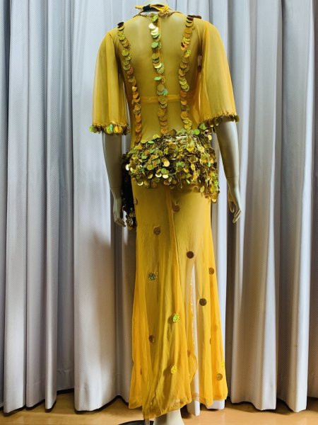 画像4: シャマダン・アワーリムワンピースドレス(5点セット） (4)