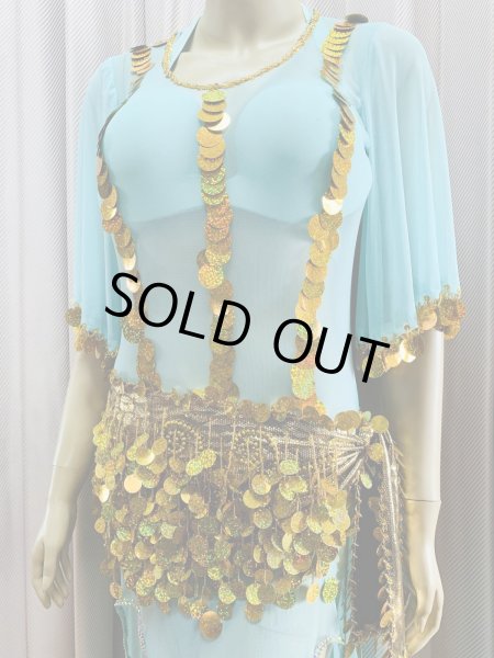 画像2: シャマダン・アワーリムワンピースドレス(5点セット） (2)