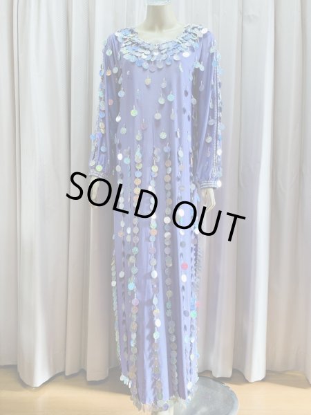 画像9: 総スパンコールガラベーヤ（アワーリム、ガワージー） (9)