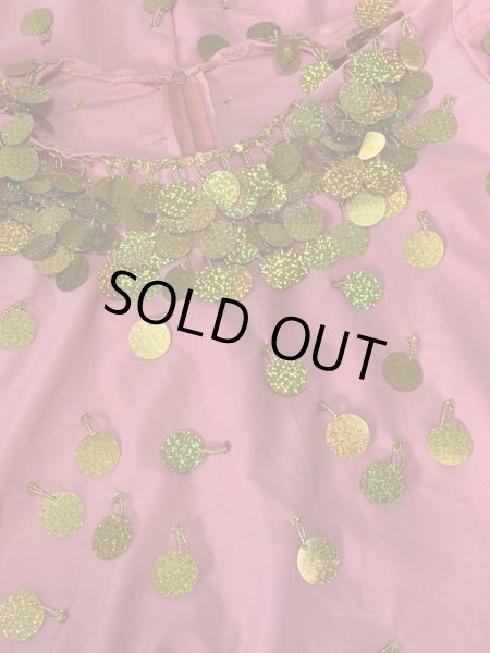 画像5: 総スパンコールガラベーヤ（アワーリム、ガワージー） (5)