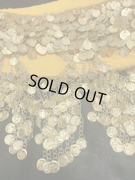 画像8: オールドスタイル、ガワージー、トライバルコインブラベルト（ゴールド） (8)