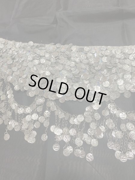 画像8: オールドスタイル、ガワージー、トライバルコインブラベルト（シルバー） (8)