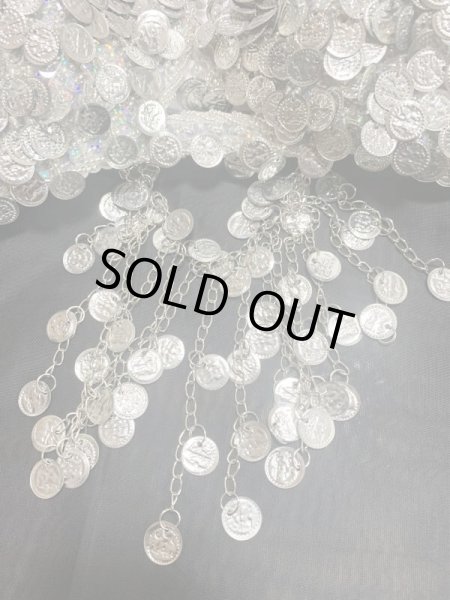 画像9: オールドスタイル、ガワージー、トライバルコインブラベルト（シルバー） (9)