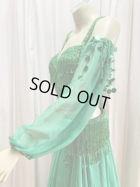 画像4: キャバレースタイル、フリンジブラベルト(スカート＆アーム付き） (4)