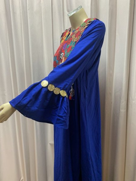 画像4: 20%OFF　クロスステッチのガラベーヤ（コイン：ゴールド） (4)