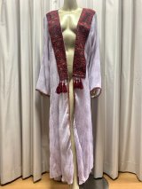 新品　前開きガラベイヤフード無し　アバヤ ベリーダンスグッズ専門店Hanine（ハニーン）ベリーダンスグッズ