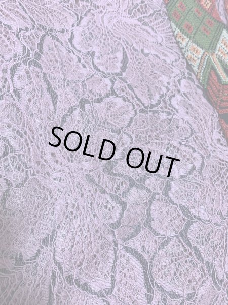 画像4: レース生地ガラベイヤ (4)