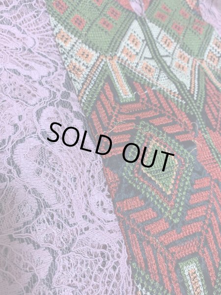 画像6: レース生地ガラベイヤ (6)