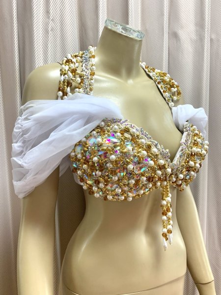 画像4: 取り外し可チュールスリーブ（両腕） (4)