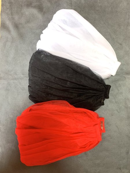 画像6: 取り外し可チュールスリーブ（両腕） (6)