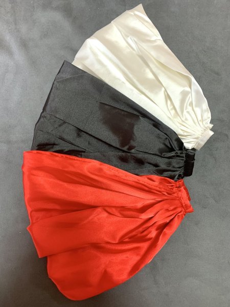 画像6: 取り外し可シルクサテンスリーブ（両腕） (6)