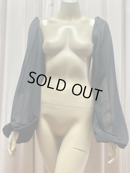 画像4: コスチューム用シフォンスリーブ (4)