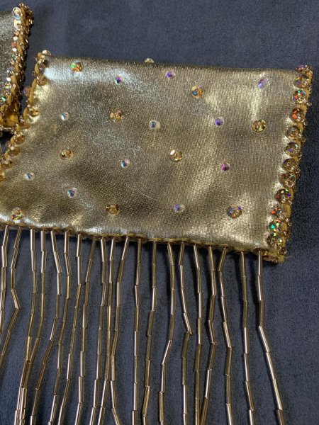 画像3: ビーズフリンジ付きアームバンド（両腕手首用） (3)