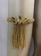 画像2: ビーズフリンジ付きアーム（両腕用）ゴールド (2)